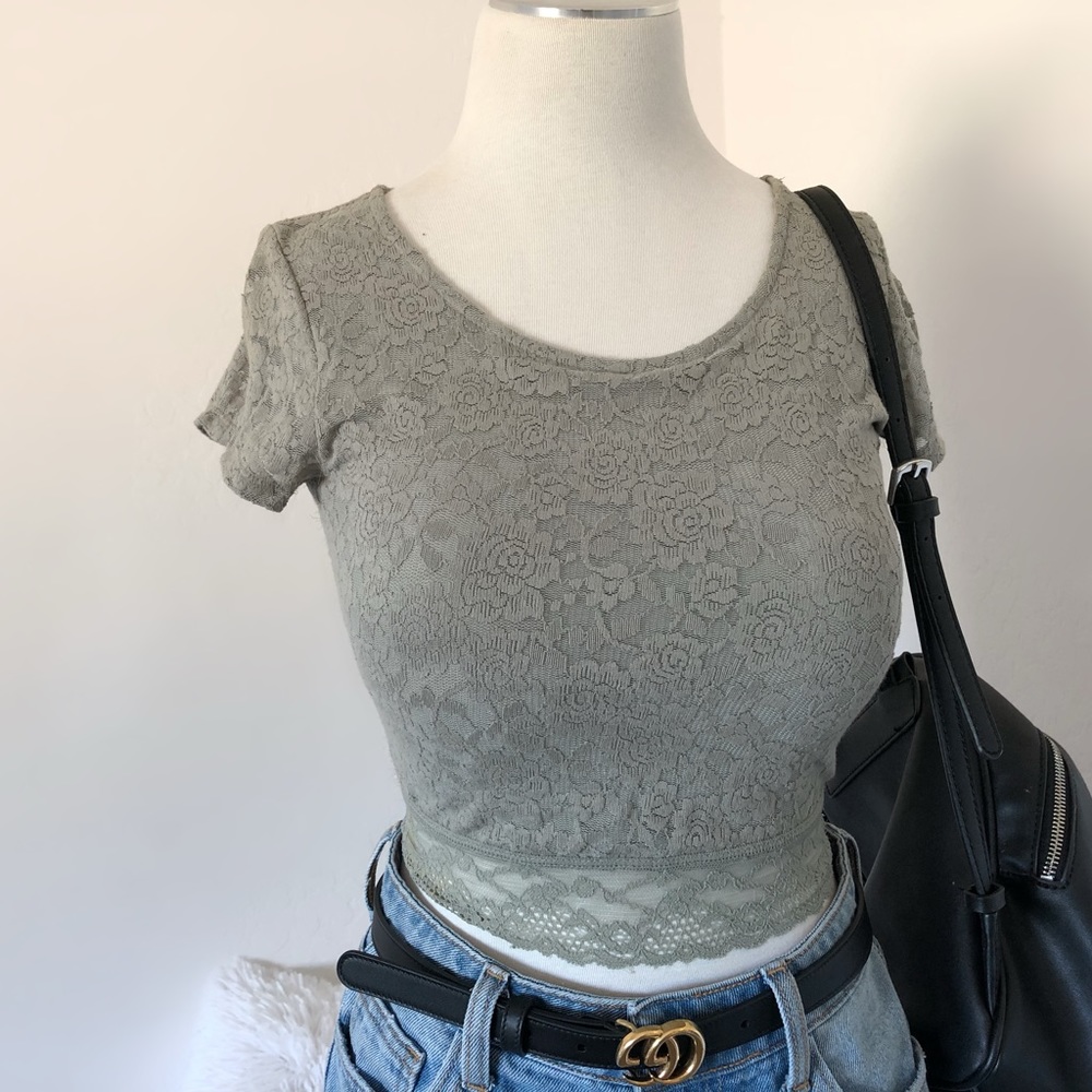 Crop top. Like new